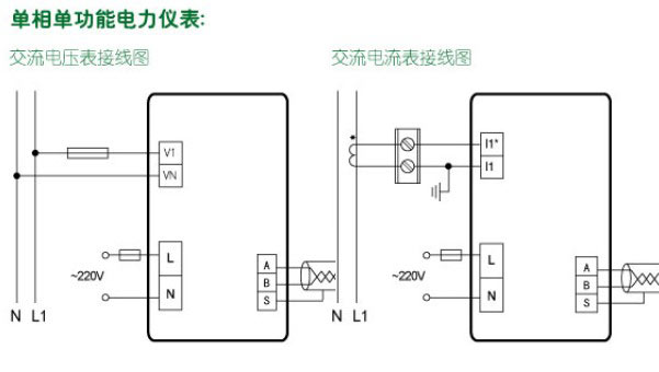 單相接線